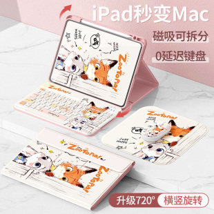 适用ipadair7保护套2025新款 9代平板壳带笔槽air4 6全包2022苹果a16蓝牙键盘pro11英寸3狐尼克2024 第11