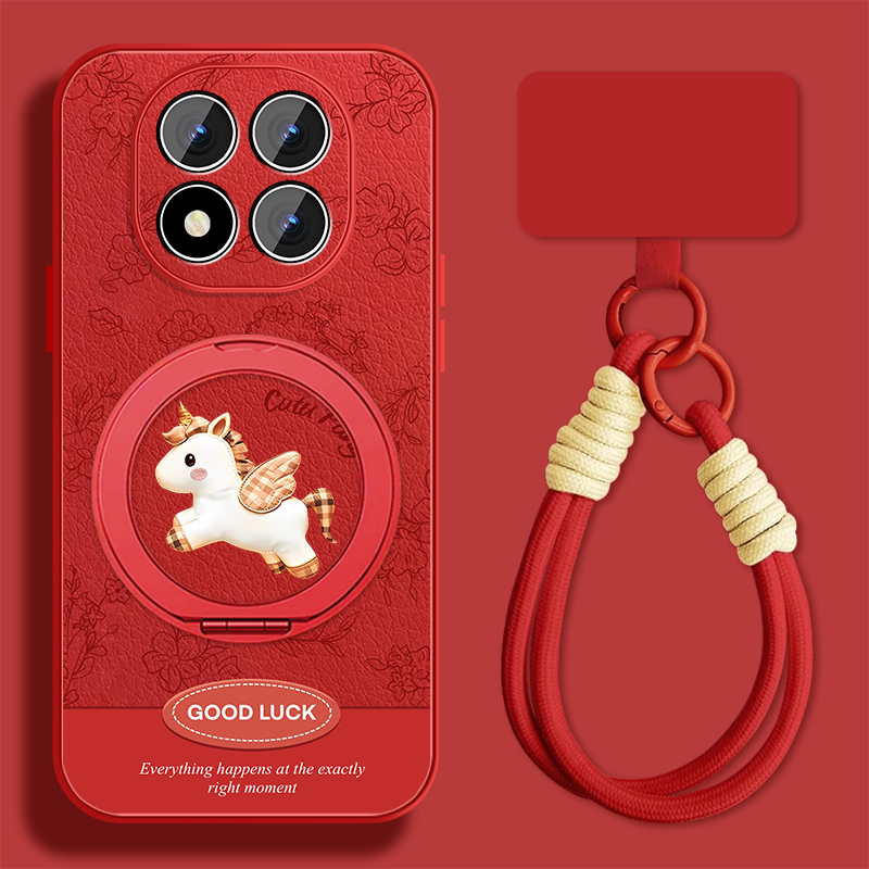 好运小马适用红米note15手机壳女可爱Redminote15pro新款挂绳note15pro+新年小羊皮保护套全包防摔磁吸外壳,3C数码配件,手机保护套/壳,淘宝优惠券,粉丝福利购,淘宝优惠卷