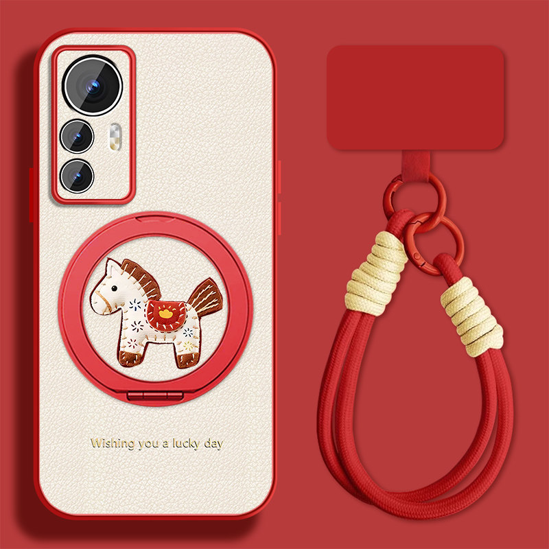 发财小马适用小米12手机壳女可爱MI12pro新款挂绳sultra支架12x小羊皮xiaomi12spro保护套全包防摔磁吸,3C数码配件,手机保护套/壳,淘宝优惠券,粉丝福利购,淘宝优惠卷