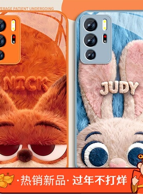 适用狐狸尼克红米note10手机壳女卡通RedmiNote10pro新款高颜值+可爱Note10por玻璃保护套全包防摔挂绳外壳