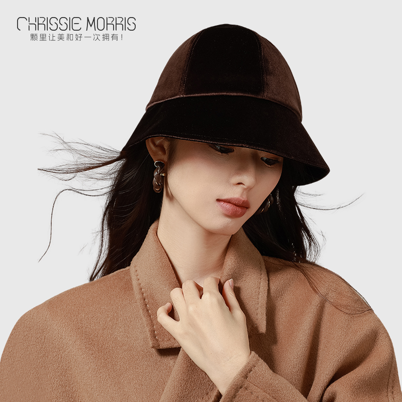渔夫帽显脸小复古秋冬