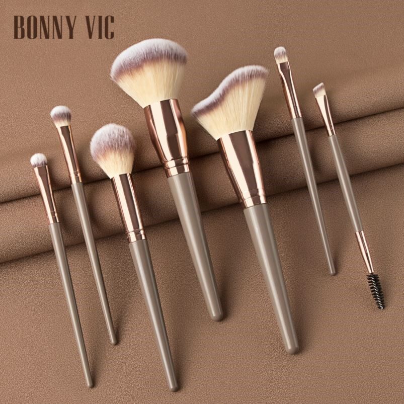 15支正品沧州化妆刷套装收纳包全套刷子莫兰迪粉刷点彩腮红刷眼影