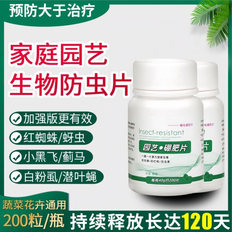 秧苗移栽片预防虫害预防烂根育苗移栽园艺花卉绿植瓜果蔬菜硼肥片