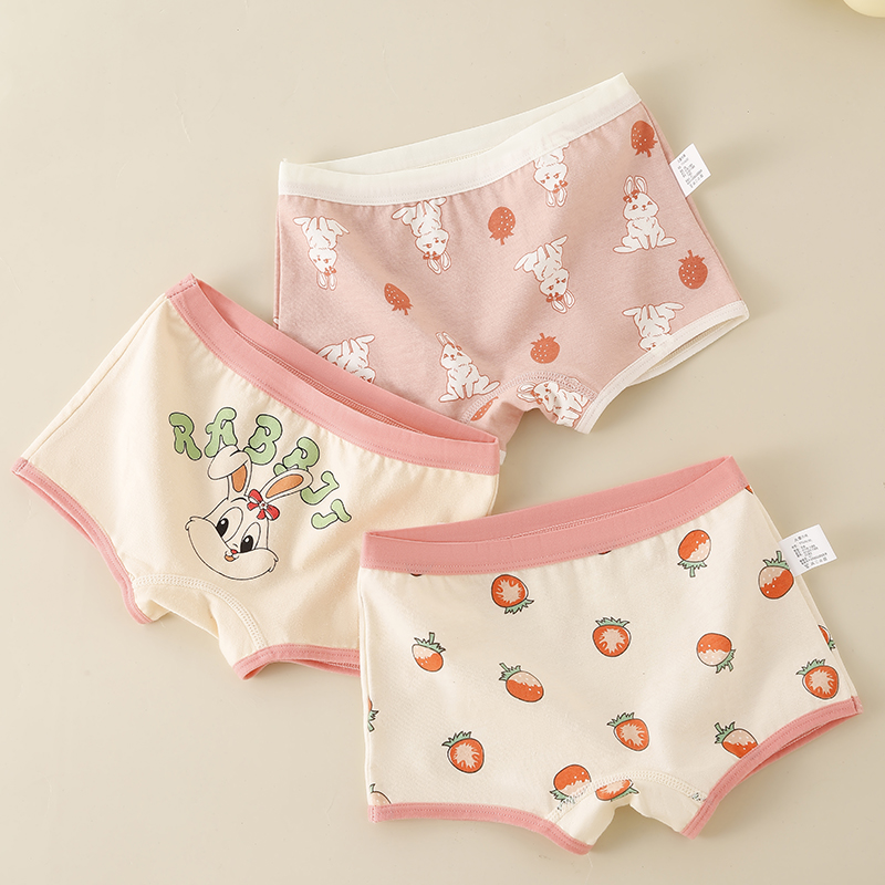 2022年纯棉女童内裤平角