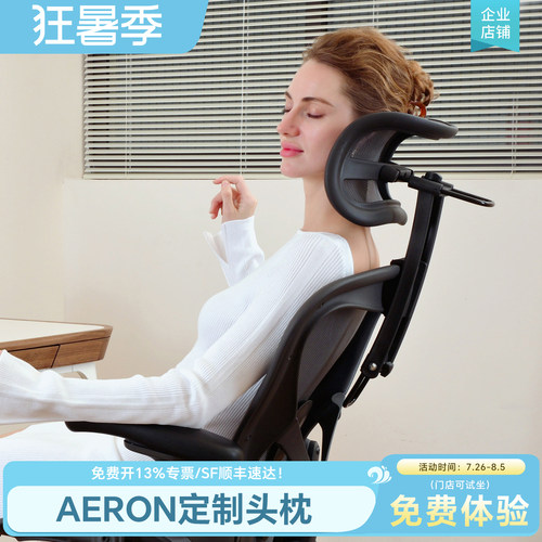 赫曼米勒aeron悬架头枕atlas