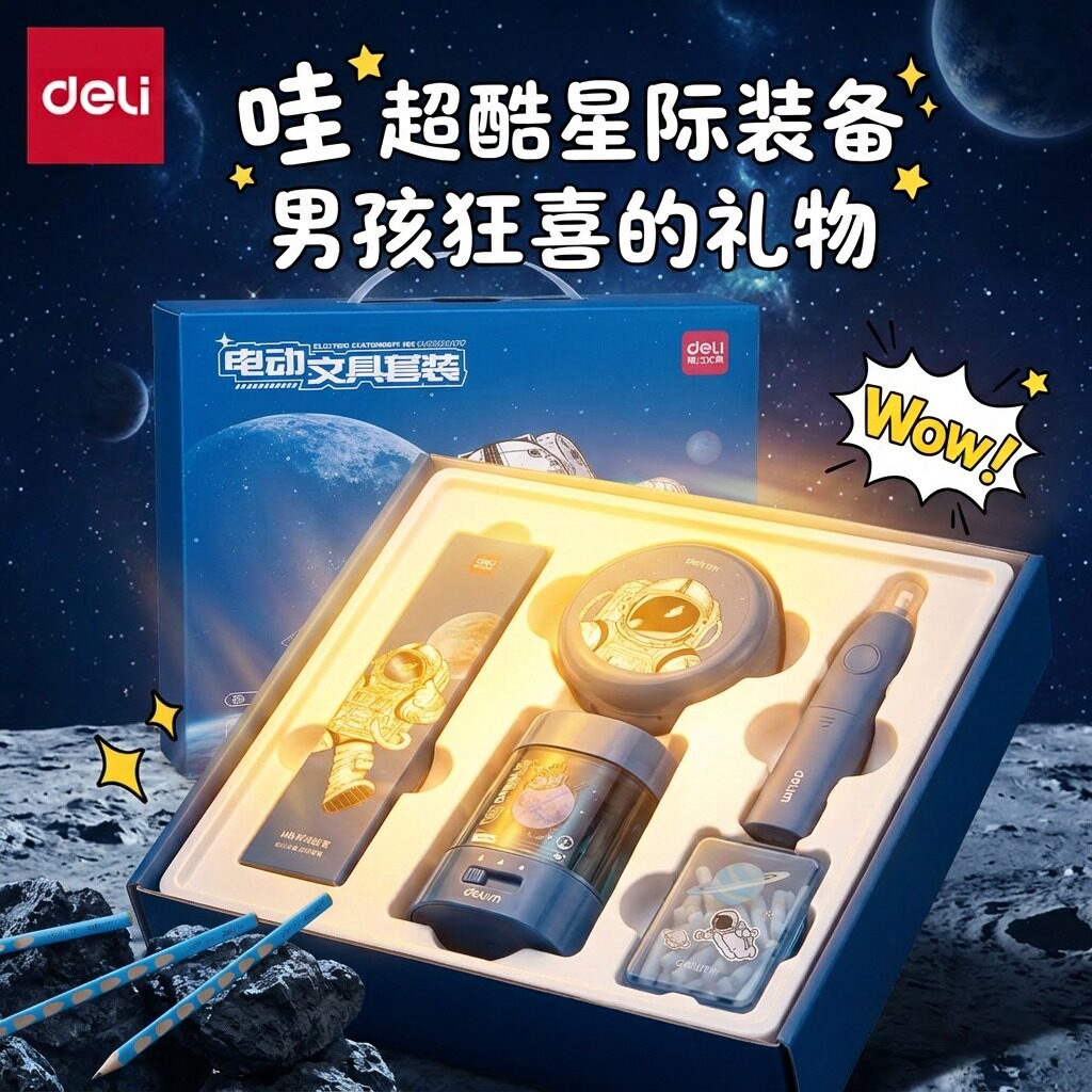 六一儿童节礼物生日礼物纪念小学生文具礼盒送儿子女儿成长仪式
