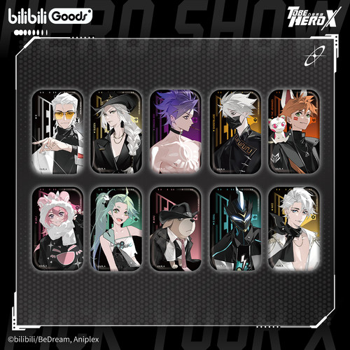 bilibiliGoods 凸变英雄X HERO SHOW 徽章/挂件/相卡/立牌/镭射票