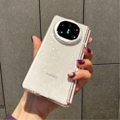 透明细闪粉适用华为X7中轴手机壳