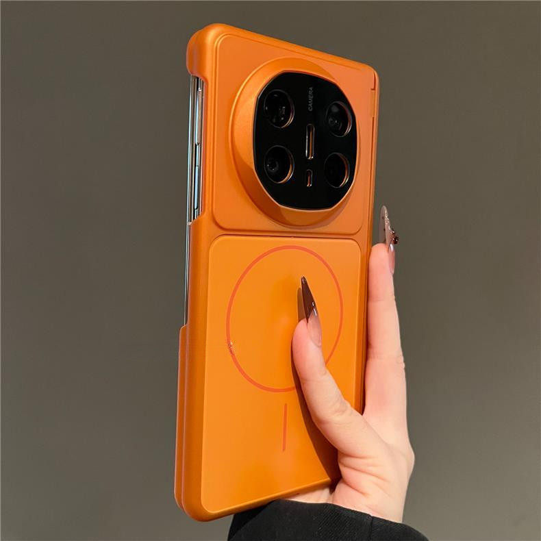 秒变17双中轴保护适用华为mateX7手机壳2026新款高级感mateX6折叠屏全包防摔外壳X5/X3独特磨砂抗指纹保护套