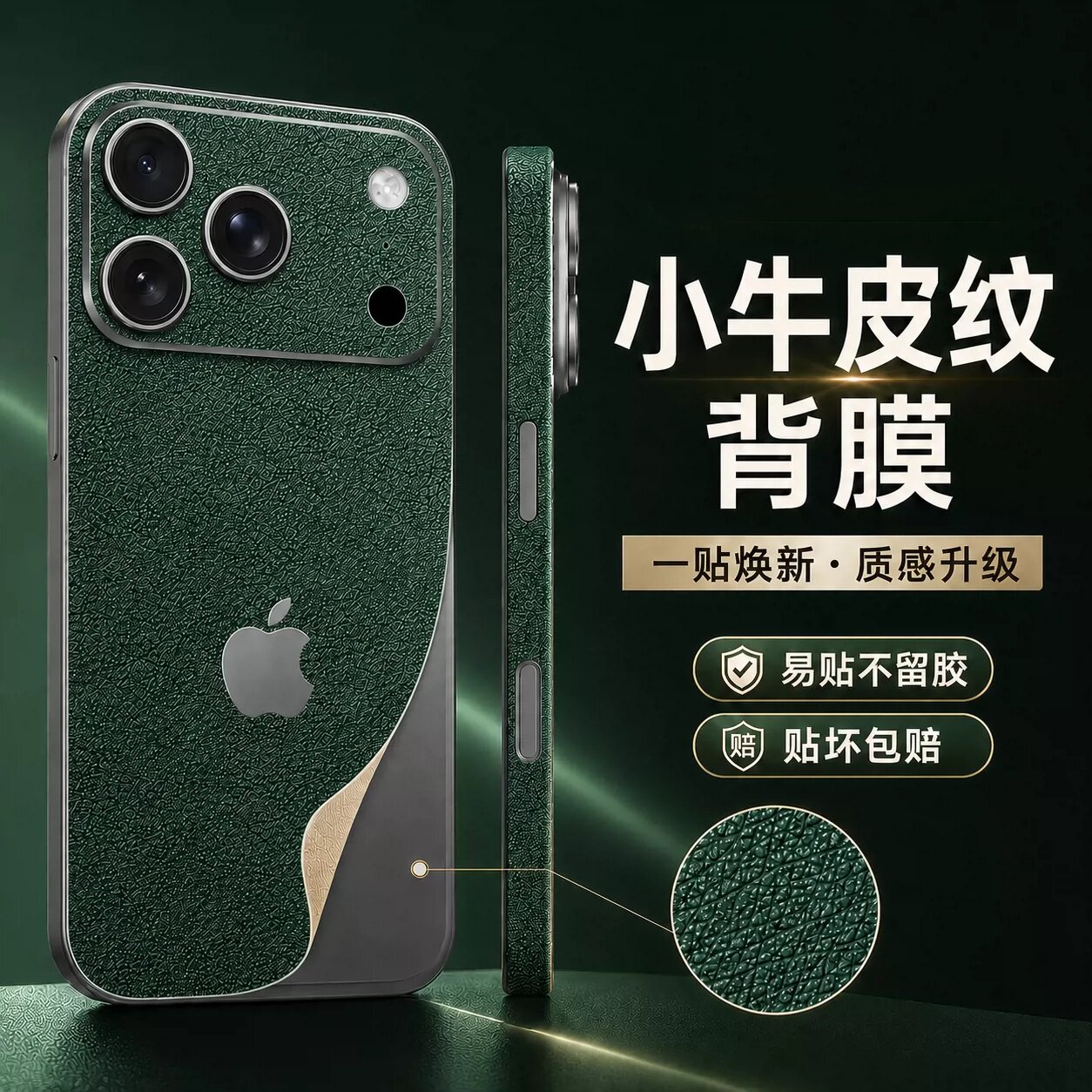 皮纹全身贴后膜!18promax