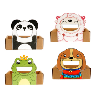 益智区区角操作材料小动物吃什么幼儿园小班自制蒙氏桌面投放教具