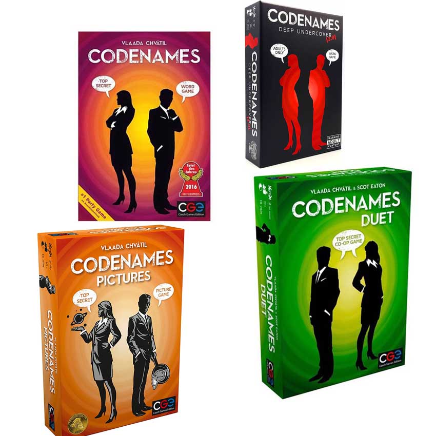 Codename Duet行动代号二重奏全英文桌游 Board Game