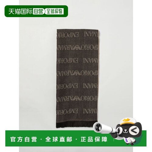 1h可退 香港直邮EMPORIO ARMANI 男士围巾 EM004238AF21541F6138