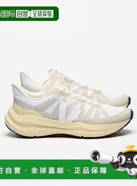 自营欧洲直邮VEJA Condor 3 Advanced系列男士白色聚酯纤维V标识