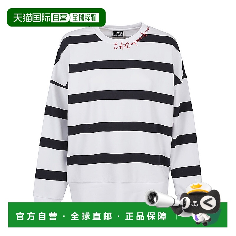 1h可退 香港直邮Ea7 女士 白色毛线衫 7W000163AF12951FB102