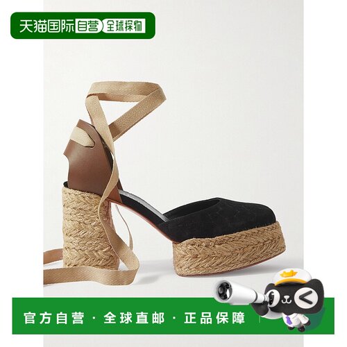 香港直邮Christian Louboutin 克里斯提 鲁布托 女士 防水台麻底
