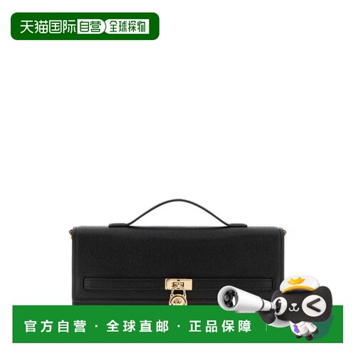 香港直邮Michael Kors 迈克高仕 女士 Hamilton Moderne 黑色皮革