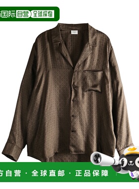 香港直邮Saint Laurent 长袖睡衣衬衫 839466Y2M37