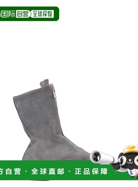 1h可退 香港直邮Guidi 鬼帝 女士 '310' 短靴 310CO49T grey灰色