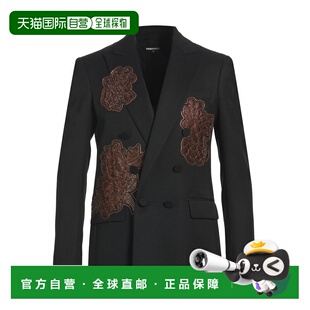 男士 二次方 西装 外套 舒适 1h可退 black黑色 香港直邮Dsquared2