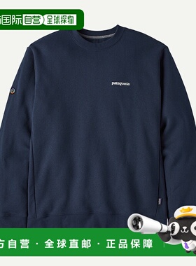 自营欧洲直邮PATAGONIA Fitz Roy Icon Uprisal圆领卫衣