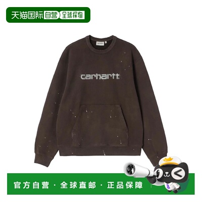 香港直邮CARHARTT 男士卫衣 I03689947EJ AW2026 棕色 Painter Sw