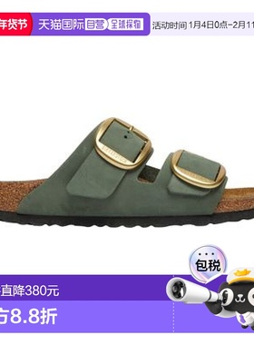 自营欧洲直邮birkenstock Arizona Big Burkle LENB 平底凉鞋厚底