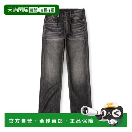 香港直邮DIESEL 男士牛仔裤 A1579509M6302 AW2025 黑色 d-reel