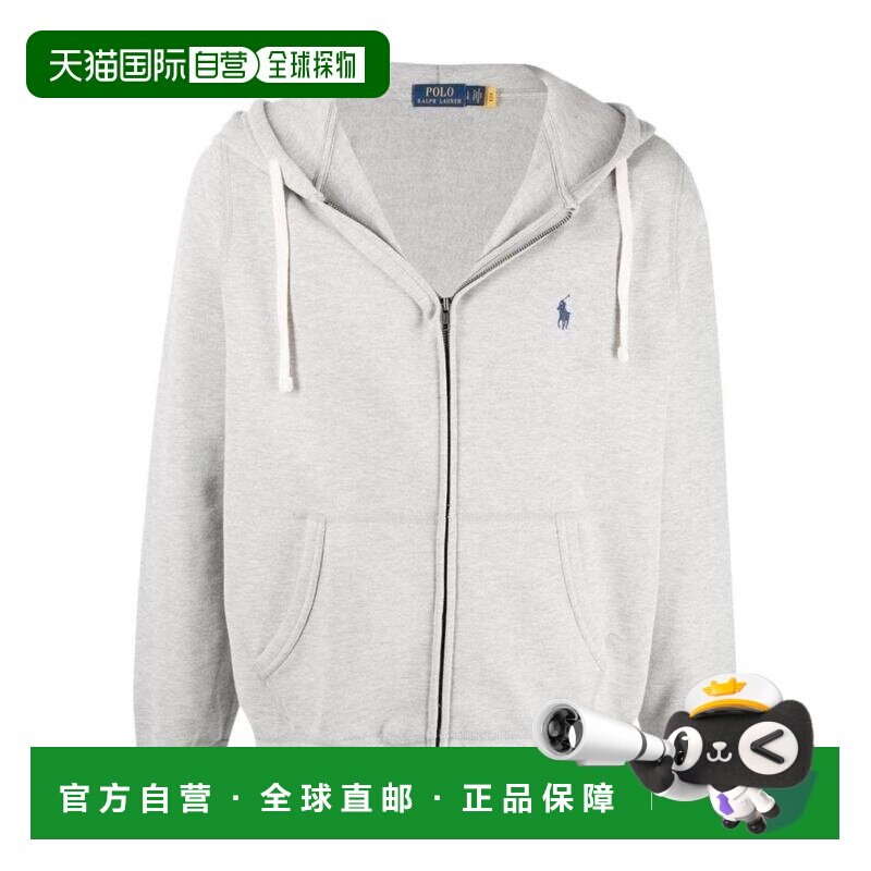 1h可退 香港直邮polo ralph lauren 拉链连帽衫 Men crov卫衣夹克