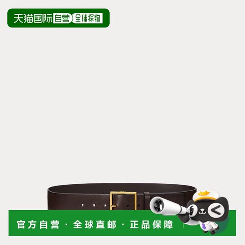 自营欧洲直邮RalphLauren拉夫劳伦 Polo方形带扣宽皮带
