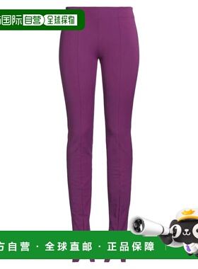 香港直邮Sportmax 斯宝麦斯 女士 休闲长裤 purple紫色 舒适时尚