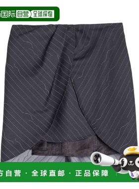 香港直邮off-white 女士 迷你半身裙 grey灰色 舒适时尚