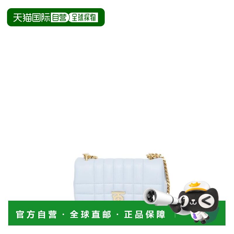 1h可退 香港直邮BURBERRY 女士单肩包 8066144 SS2023 浅蓝色 BUR