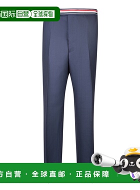 1h可退 香港直邮Thom Browne 汤姆 布朗 男士 直筒休闲裤 MTC208A
