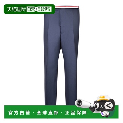 1h可退 香港直邮Thom Browne 汤姆 布朗 男士 直筒休闲裤 MTC208A