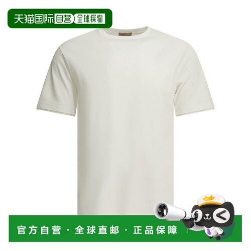 香港直邮HERNO 男士T恤 JG00031UR520521000WHITE A支付后1h可退