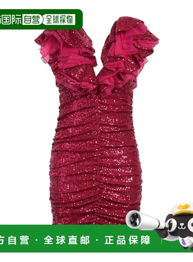 香港直邮Pinko 品高 女士 紧身连衣裙 red红色 舒适时尚