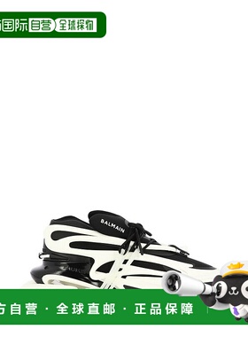 香港直邮Balmain 巴尔曼 男士 独角兽系带运动鞋 BM1VJ309KNOC