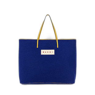 1h可退 欧洲直邮MARNI 男士手提包 SHMQ0062U0P580100B56托特包