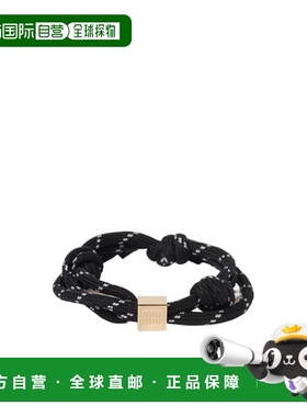 1h可退 香港直邮miu miu/缪缪 25FW 徽标雕刻手链 Women