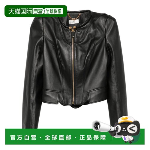 香港直邮ELISABETTA FRANCHI 女士皮衣 GD06G66E211支付后1h可退