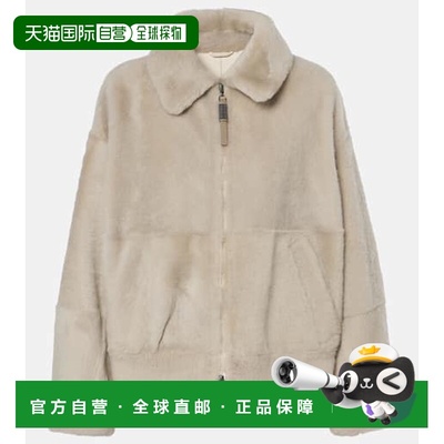 香港直邮Brunello Cucinelli 布内罗 古奇拉利 女士 毛羊皮夹克