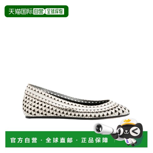 Isabel Marant 编织图案芭蕾平底鞋 BN0023FAD1A1【付后1h可退】