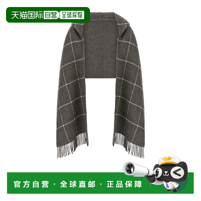 香港直邮Brunello Cucinelli 连帽围巾 MSCDAGW84羊绒双面