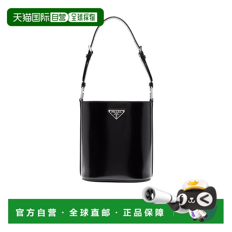 香港直邮Prada 徽标手提包 1BE059ZO6正品高端百搭通勤 高级感