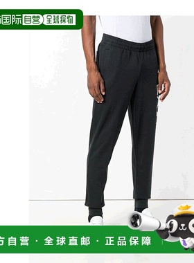 香港直邮EA7 Emporio Armani 黑色徽标印花运动裤 8NPPC1PJ05Z