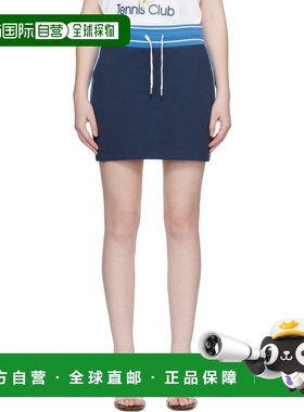 1h可退 香港直邮Casablanca 女士 海军蓝 Punto 半身裙 WSP26SK19