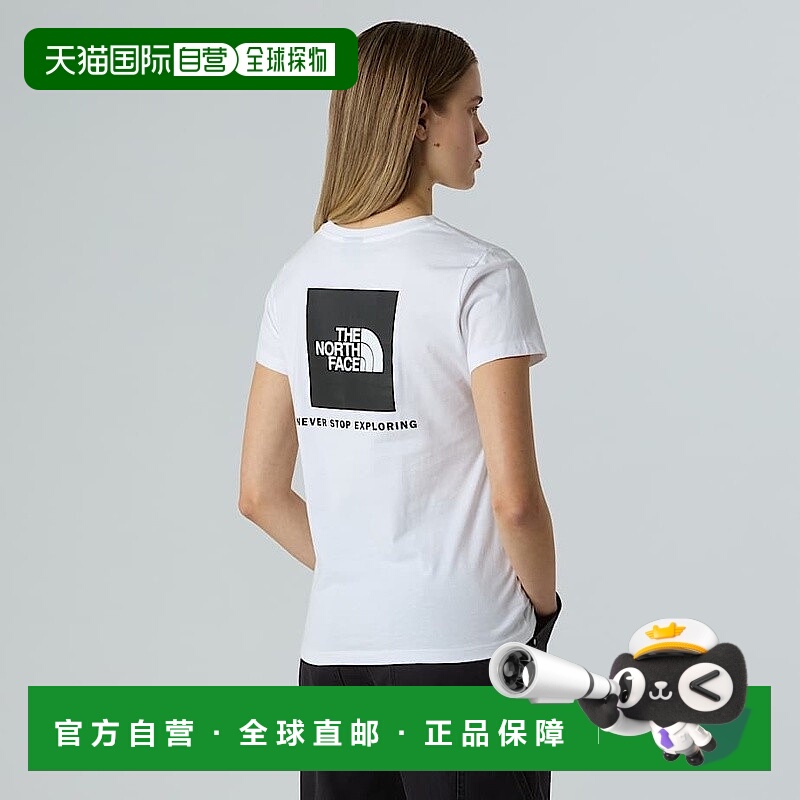 自营欧洲直邮北面Redbox TheNorthFace短袖T恤女式新款