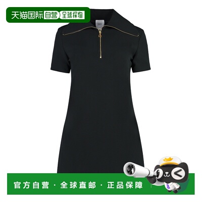 1h可退 香港直邮Patou 女士 迷你连衣裙 DR1240150 black黑色 舒