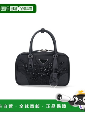 香港直邮Prada 普拉达 女士 Bags 黑色手提包 1BB121TRO2C4Q